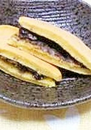 甘さ控えめ銀不老豆のどら焼-レシピのメイン写真