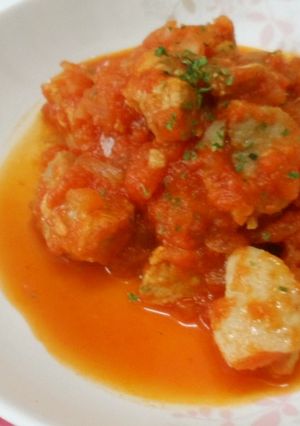 トマトチキン煮込み-レシピのメイン写真