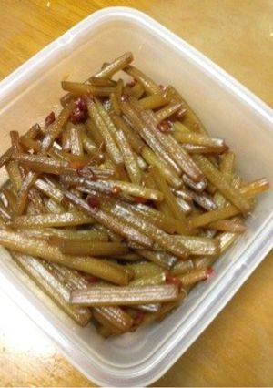 保存食☆きゃらぶき-レシピのメイン写真