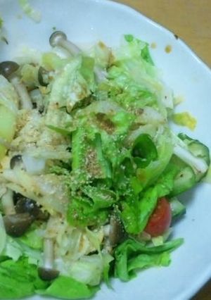残った餃子のタレサラダ-レシピのメイン写真