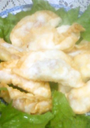 ウィンナー茹卵in餃子の皮でパリ２揚げ★-レシピのメイン写真