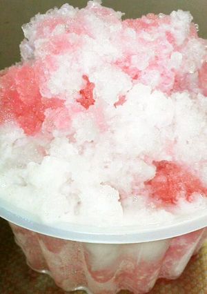 30秒で!!ふんわりミルクかき氷☆おやつ-レシピのメイン写真