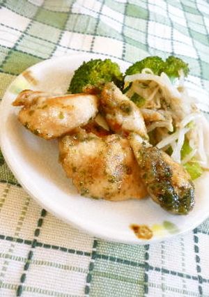 ささみの揚げ焼き　青海苔醤油味-レシピのメイン写真