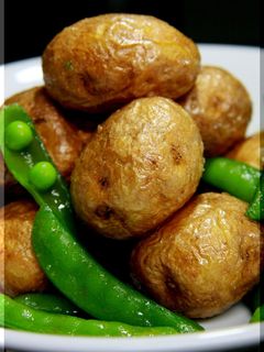 ポテトとスナップエンドウバターソテー-レシピのメイン写真