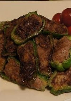 ピーマンの肉詰め焼き-レシピのメイン写真