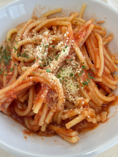 ポリ袋で簡単!ツナトマトパスタ!-レシピのメイン写真
