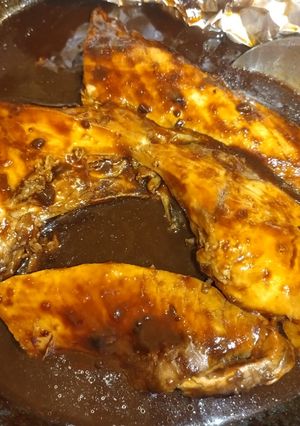 鰤あらの味噌煮-レシピのメイン写真