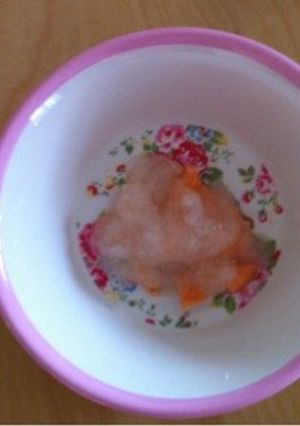 離乳食後期☆シャケの雪見風-レシピのメイン写真
