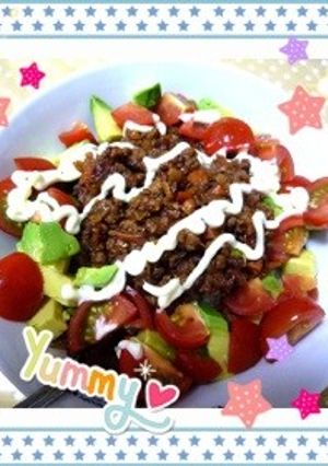 ♥アボカドタコライスもどき♥-レシピのメイン写真