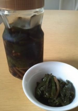 行者にんにくの醤油漬け-レシピのメイン写真