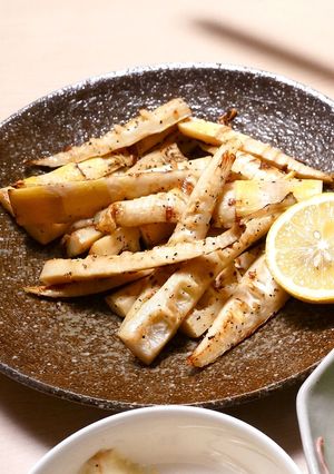 タケノコ（大名竹）のオリーブオイル焼-レシピのメイン写真