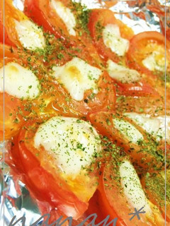 *リコピンピン♪トマトのチーズ焼き*-レシピのメイン写真