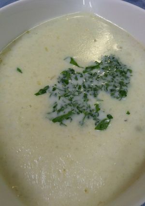 スープ　そら豆スープ２！-レシピのメイン写真
