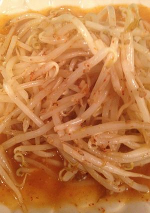 【2分レシピ】ピリ辛もやし-レシピのメイン写真