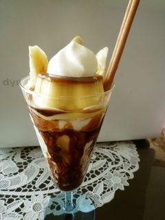 昭和の喫茶店のプリンパフェ-レシピのメイン写真