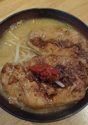 豚肉生姜焼きとピリ辛もやしの味噌汁-レシピのメイン写真
