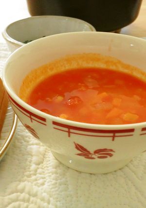 調味料は塩だけ!シンプルなミネストローネ-レシピのメイン写真