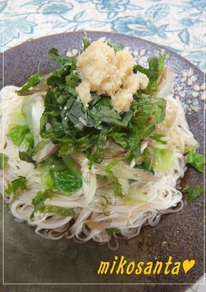 ❈キャベツたっぷりぶっかけそうめん❈-レシピのメイン写真