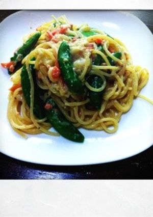 春っぽいパスタ-レシピのメイン写真