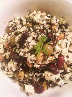 お豆とひじきの豆腐あえ-レシピのメイン写真