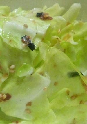キャベツのサラダ(ごま油風味)-レシピのメイン写真