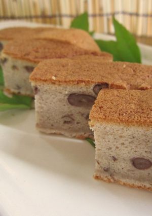 フライパンで小豆のケーキ-レシピのメイン写真