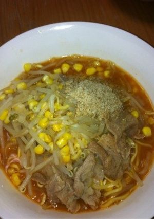 韓国風⁉激ウマ辛味噌ラーメン(^^)-レシピのメイン写真