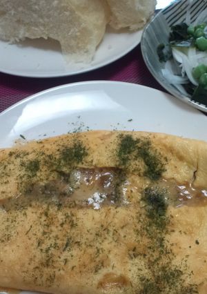 とろとろ納豆チーズオムレツ-レシピのメイン写真