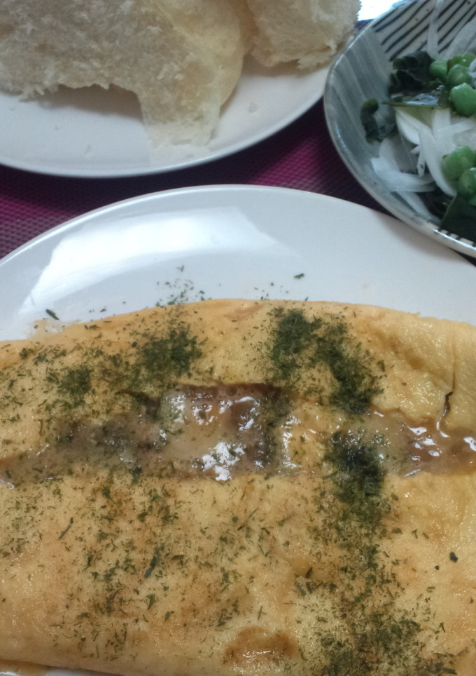 とろとろ納豆チーズオムレツ-レシピのメイン写真
