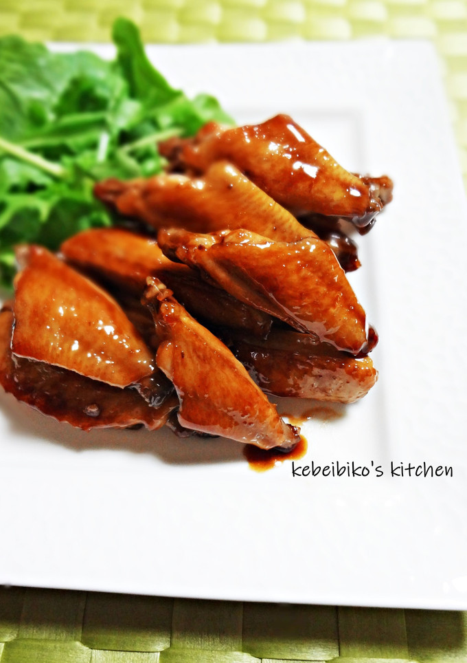 手羽中の旨煮-レシピのメイン写真