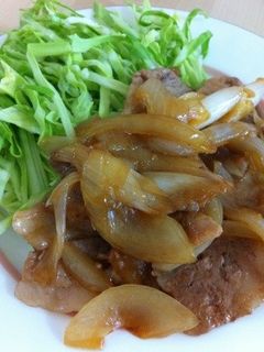☆玉ねぎも一緒に☆豚の生姜焼き☆-レシピのメイン写真