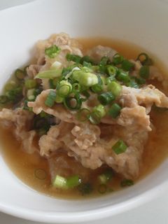 豚肉のみぞれ煮-レシピのメイン写真