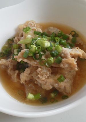 豚肉のみぞれ煮-レシピのメイン写真