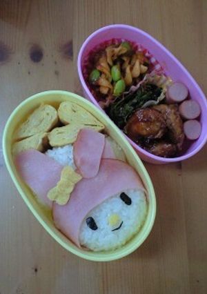 キャラ弁★マイメロディ★うさぎちゃん弁当-レシピのメイン写真