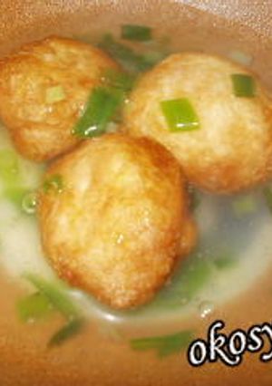 鶏肉の卵白揚げ中華スープあん-レシピのメイン写真