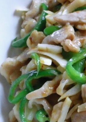 ご飯が進みます♪鶏肉と筍炒め-レシピのメイン写真