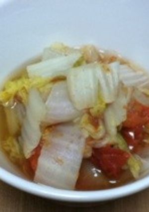 白菜トマト煮込み-レシピのメイン写真