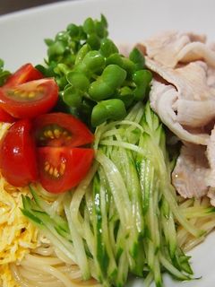冷しゃぶ冷麺-レシピのメイン写真