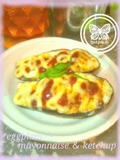 なすびのマヨ焼き♪トースターだけで♪-レシピのメイン写真