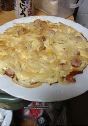 大きなオムレツ-レシピのメイン写真