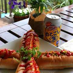 รูปของ ☆グランマ直伝スパイシーなホットドック☆
