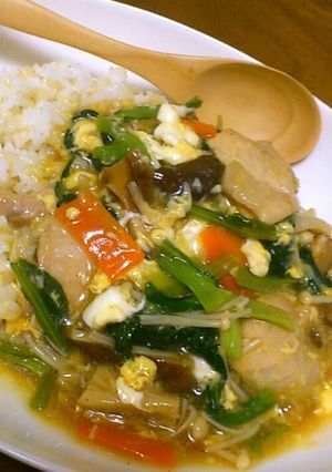 中華丼風-レシピのメイン写真