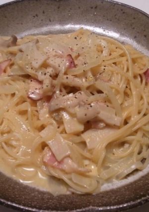 楽チンカルボナーラ-レシピのメイン写真