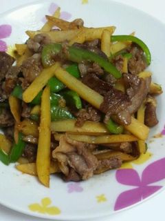 簡単彼ご飯❤さっぱり青椒肉絲風炒め♪-レシピのメイン写真
