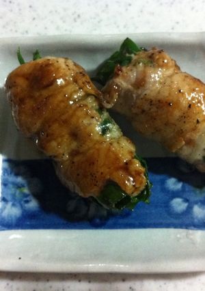 葱ブタ巻き甘酢がらめ-レシピのメイン写真