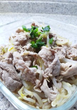 塩麹で旨味UP 冷しゃぶもやし★-レシピのメイン写真