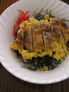 鶏ささみ♪DE♪蒲焼風丼-レシピのメイン写真