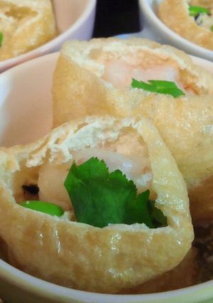 ■糖質制限■海老おから油あげ巾着♪上品味-レシピのメイン写真