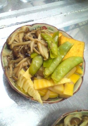 塩麹でまろやかタケノコと厚揚げ煮付け-レシピのメイン写真