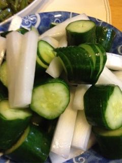 超簡単・箸休め・時短 大根ときゅうり-レシピのメイン写真